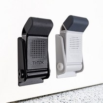 티톡 무타공 도어스토퍼 현관문 고정 말굽 말발굽, 티톡 스토퍼_화이트 그레이+방향제(C.NO5), 1개