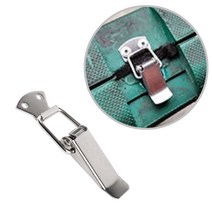 스텐 매미고리 걸고리 잠금장치 경첩 꺽쇠 자석철물류 가구부속품 DIY자재 용품, 스텐 매미고리(중)