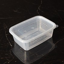 플라스틱용기 TY 사출 사각 밀폐 0.85L 400세트 다회 ypak82*323939891hR, 본상품선택