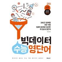 빅데이터 수능 영단어:20년간 출제된 11만 어휘 컴퓨터 통계로 엄선한 우선순위 영단어, 베이직북스