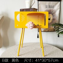 빈티지 미니 철재 레트로 협탁 장식장 틈새 테이블 서랍장 코너 거실 심플디자인, Q