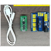 부품 개발 모듈 보드 호환 로봇 암 드라이버 제어 Nano3.0 14 개 서보용 Pwm Uno R3 믹스 그래픽 프로그래밍 용, 라이트 그레이_CHINA
