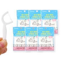 이지앤 셀프케어 일회용치실 30P 6개 치간칫솔 치간치실 치간요지