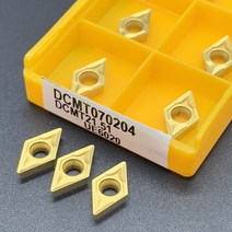 DCMT070204 DCMT070208 US735 UE6020 VP15TF 카바이드 인서트 CNC 선반 공구 스틸 및 스테인레스 선삭 밀링, [05] DCMT070208 UE6020