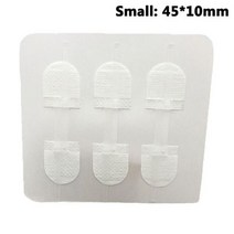 일회용 지퍼 타이 상처 폐쇄 지혈 접착제 보조제 응급 키트 열상 밴드 보조제 없음 3 개, Small