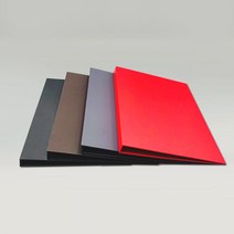 ZG52 가성비 3공 바인더 A4사이즈 브라운 그레이 레드 메뉴판 바인더 고급메뉴판 바인더메뉴판 3, OS 블랙