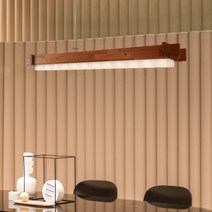 [무료배송 A/S10년](Moongkle)우드블록 스타크 펜던트 LED20W 30W(북유럽 카페 식탁등 인테리어 카페 포인트 우드 조명 아일랜드), 5700K, 멀바우 12등, 2M