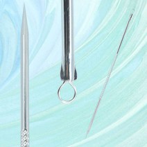 여드름 압출기 피지 뾰루지 짜는기구 여드름압출 바늘, 기본