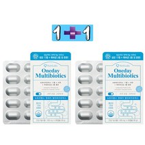 멀티바이오틱스유산균100억+아연 생균17종 특허균2종 총19종유산균함유(60캡슐2개), 2개, 60캡슐