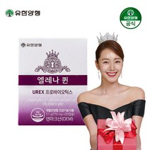 유한양행 엘레나 퀸 여성 질 건강 유산균 크랜베리 30캡슐, 단품없음, 1개, 30개