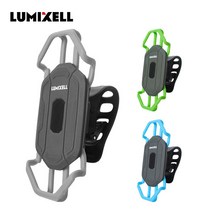 루믹셀 스마트폰 거치대 가민 와후 마운트 자전거, 1개, 그린