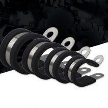 스텐 P클립 와이어클립 체결 U자형 튜브 클램프 90MM