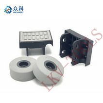 미니 소형 롤러 프레스 휠 컨베이어 체인 블록 KDT 자동 가장자리 밴딩 기계 목공 예비 부품, 한개옵션0