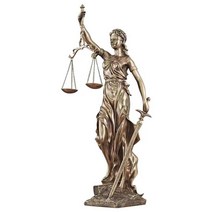 정의의 여신상 변호사 장식품 사무실 선물 황동 로펌, 30cm높이 타입(하단 이미지 참조)