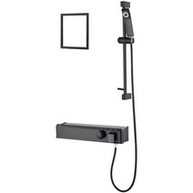 다인 DB911SET 아이언 선반형 샤워수전세트 리얼블랙, 단품