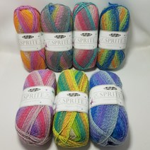 킹콜 스프라이트 뜨개질 뜨개실 털실 손뜨개 실 목도리 수입실, 1909