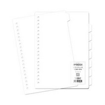 PP 북마크 8매 바인더 20공 이글바인더 PP인덱스 바인더액세서리 인덱스 책갈피 A5 778EA, 본품