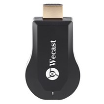Wecast C2 + 무선 WiFi 디스플레이 TV 동글 HD-MI 스트리밍 미디어 Airplay 미러링 DLNA for Android/IOS/W, 한개옵션0