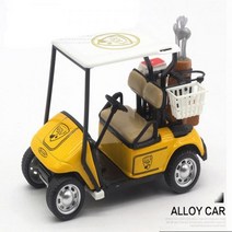 현모양처 조립불필요 골프카 골프카트 Golf Cart 전동차 모형, 단일상품(KEC2313)