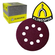 금속가공 원형 샌딩기페파 125mm 50P 샌드페이퍼 빼빠 연마, 60방 50매