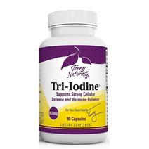 테리 내추럴리 트라이-아이오딘 요오드 6.25mg 90정 Terry Naturally Tri-Iodine, 1개