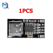 카오디오 레벨메타PD/QC 디코이 보드 고속 충전 USB 부스트 모듈 유형-c, 01 1pcs