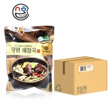 선봉식품 양평해장국 (무료배송) 상온보관 해장국 선지해장국 선지 전자레인지 조리가능, 600g, 10개