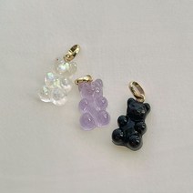 아투아 [14k gold] 젤리 곰 펜던트-테디베어 하리보 곰돌이