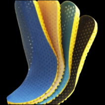 데오도란트인솔 방취제 신발 인솔 메모리폼 아치 패드 기능성 쿠션 통기성 인솔 키높이 냄새 패드 깔창, 240mm 블랙 BL08207