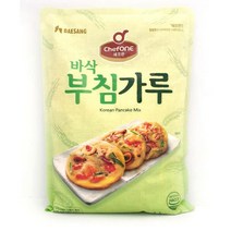 청정원 바삭 부침가루 1kg 음식준비 부침개만들기 부침가루/명절음식준비물/구수한맛/부침가루요리/명절음식준비/분말/간단요리/부침개가루/부침용/음식준비, 단일 수량