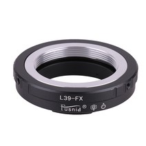 카메라 렌즈 어댑터 L39-FX LEICA M39 나사 용 Fujifilm X-Pro1 및 액세서리 호환, 단일옵션, 한개옵션0
