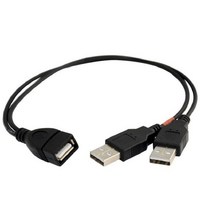 리코gr2 cctv 카메라 케이블USB2.0 데이터 라인 Y 유형 USB 원 포인트 2 AF/2 * AM 여성 분할 남성, 01 as picture_01 30m