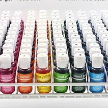 식용색소 미국셰프마스터 리쿠아젤 푸드컬러 반액상 아이싱 컬러색소 20g, 민트그린(20g)