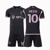 마이애미 어웨이 메시 유니폼 세트 축구복 호환상품, XS 155~165 45~50kg, 홈 상하의, 홈 상하의