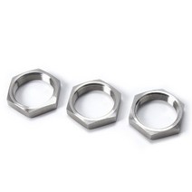 각파이프조인트 미터 암나사 육각 잠금 너트 파이프 피팅 스테인레스 스틸, 12 M14x1.5mm(S17 H4)