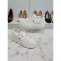한슈 캐주얼 통굽 키높이 운동화 밴딩끈 스니커즈 4cm HS98102ba