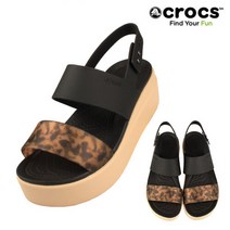 크록스 크록스 클래식 브루클린 토트 로우웨지 207864-0C4