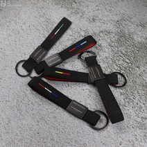 BELUCAR 토레스 스마트키 키링 스웨이드 버클 국가 국기 삼선 열쇠 고리 전화번호 각인 주문 제작 키홀더 차량 악세사리 튜닝 몰딩 용품 전용, 기본타입