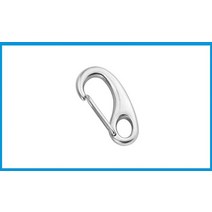 2pcs 보트 마린 스테인레스 스틸 달걀 모양 스프링 스냅 훅 클립 빠른 링크 carabiner 버클 아이 걸쇠 랍스터 클로 야외, SS304
