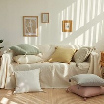1300K 올데이 보송보송한 쿠션 겸 방석 7colors 쿠션솜 포함, 단품