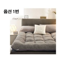 토퍼 가을겨울 벨벳 양털형극세사 부드러운터치감 푹신한 감촉 침대 매트리스 TH-37, 1번, 180곱하기200
