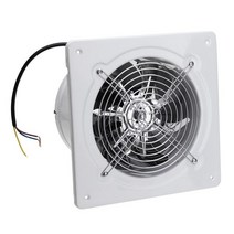 공업 산업 가정용 덕트 환풍기 4 인치 20w 220v 고속 배기 팬 화장실 주방 욕실 교수형 벽 창 유리 소형 인공 호흡기 추출기 배기 팬, 하얀, 135mm, 135mm