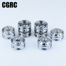 114 타미야 RC 트랙터 트럭 자동차 용 플라스틱 프론트 리어 휠 림 2 개 스카니아 R470 R620 악트로스 3363 1851 MAN TGX FH12, [2] 20mm unpower 2pcs