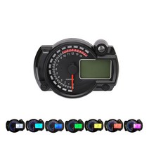 4륜 atv 오토바이 사륜 농업용 산악 튜닝 파츠-15000rpm rx2f 유사한 LCD 디지털 바이크 오토바이 주행 속, 한개옵션0