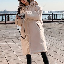 [오늘발송] 스타일아유 여성용 롱 후드 패딩 데일리 야상점퍼 겨울 아우터 [AYB0DW0018]