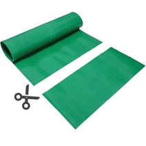 고무판 녹색 재단 3.2T 폭91cm 10cm단위 책상 고무판 데스크매트 녹고무, 1개