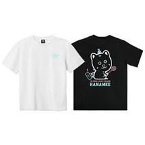 웰벡 오버핏 티셔츠 출발하남이, 화이트/105(XL)