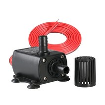액체이송펌프DC 12V 미니 브러시 워터 펌프 280L/H 300cm 연못 분수 수족관에 대 한 리프트 잠수정 펌프, 한개옵션0