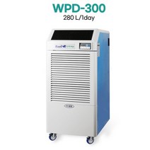 웰템 산업용 제습기 대형 대용량 창고 지하 물류 습기제거 강제배수 펌프형 280L WPD-300, 웰템 배수펌프 WPD-300