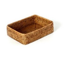 BIK 라탄 small 직사각 바구니 medium IT CO 039, 3개